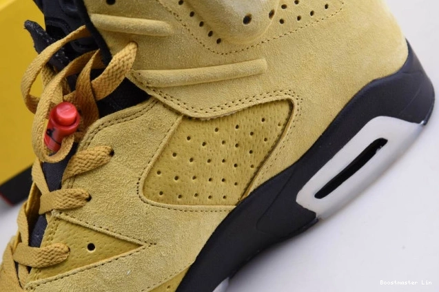 Boostmaster lin JORDAN X YELLOW AIR 6 CN1084-300 TRAVIS SCOTT 0819